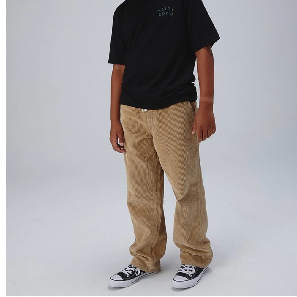 Empyre Loose Fit kaki tan Corduroy Skate Pants
